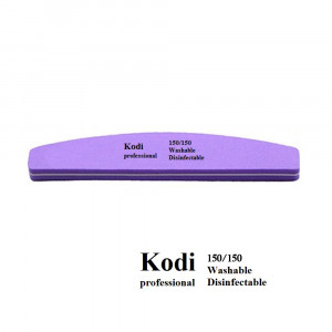 Пилка-баф Kodi Professional 150/150 фиолетовая полумесяц